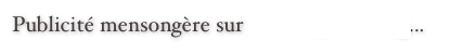Publicité mensongère sur www.123Greeting...